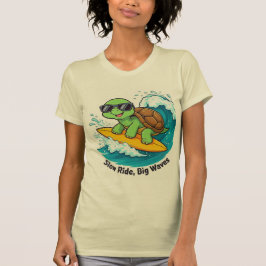 LANGZAAM RITJE, Grote GOLVEN T-shirt