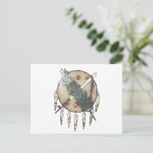 Langzaam verdwenen Dreamcatcher Briefkaart (Staand voorkant)