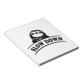 LANGZAAM VERLAGEN NOTITIEBLOK (Schuin)