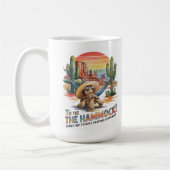 Langzaam Voortkabbelende Pensioen Sfeer Woestijn Z Koffiemok (Links)