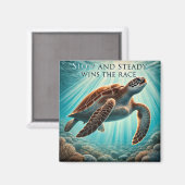 Langzame en stabiele schildpadmagneet magneet (Voorkant / Achterkant)