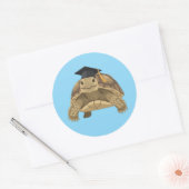 Langzame gestage grad sticker - schildpad aangepas (Envelop)