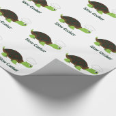 Langzame kookplaat cadeaupapier (Hoek)