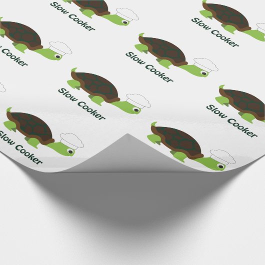 Langzame kookplaat cadeaupapier (Hoek)