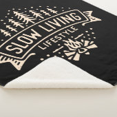 Langzame levensstijl sherpa deken (3/4)