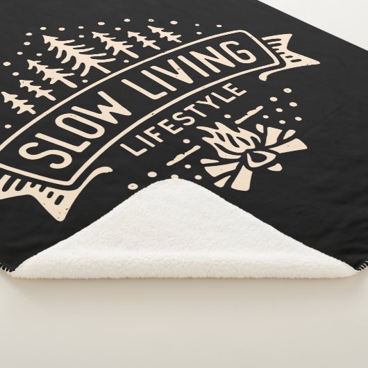 Langzame levensstijl sherpa deken (3/4)