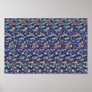 Langzame levering - Verborgen 3D-afdrukken Poster