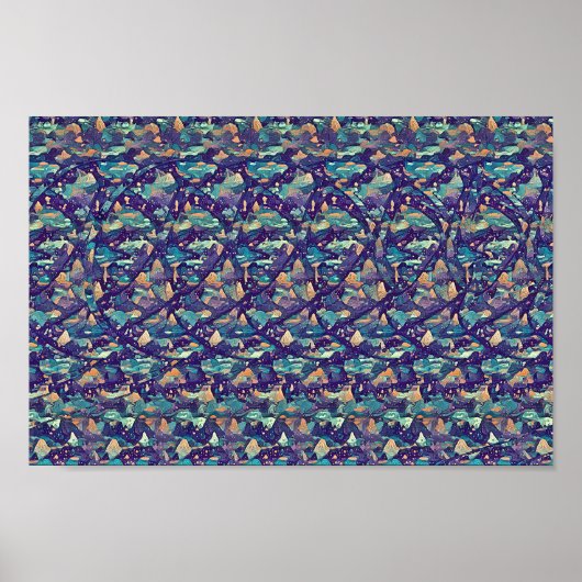 Langzame levering - Verborgen 3D-afdrukken Poster (Voorkant)