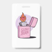 Langzame Lezer Badge (Achterkant)