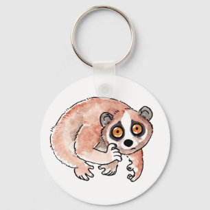 Langzame Loris Sleutelhanger