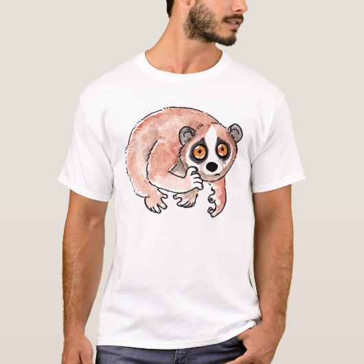 Langzame Loris T-Shirt (Voorkant)