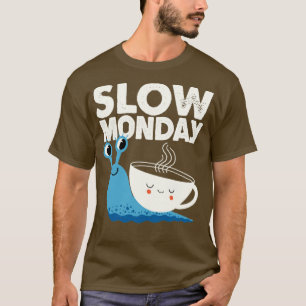 Langzame maand t-shirt