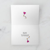 Langzame omlaag_Wenskaart Kaart (Binnen)