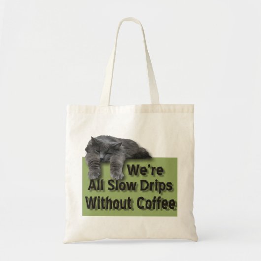 Langzame reis tote bag (Voorkant)