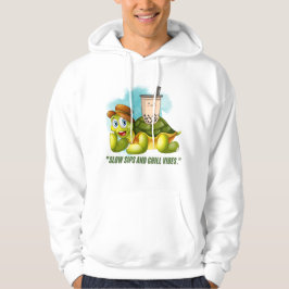 LANGZAME SIPS EN CHILL VIBES HOODIE
