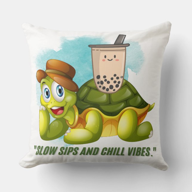 LANGZAME SIPS EN CHILL VIBES KUSSEN (Voorkant)