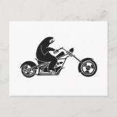 Langzame sleuf op een snelle bike briefkaart (Voorkant)