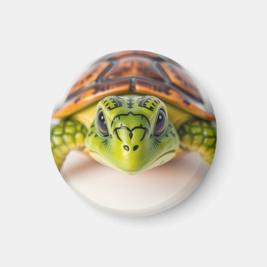 Langzame & Stabiele Schildpadvibes Magneet (Voorkant)