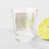 Langzame & Stabiele Schildpadvibes Shot Glas (Achterkant)