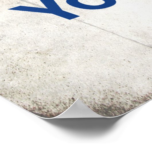 Langzame start poster (Hoek)