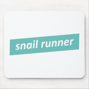 Langzame start. Snagelloopster Muismat