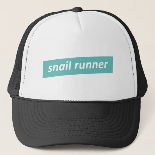 Langzame start. Snagelloopster Trucker Pet (Voorkant)