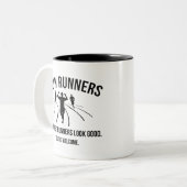 Langzame start tweekleurige koffiemok (Voorkant links)