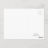 Langzame voeding briefkaart (Achterkant)