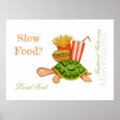 Langzame voeding poster (Voorkant)