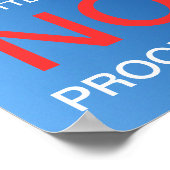 Langzame vooruitgang is beter dan geen vooruitgang poster (Hoek)