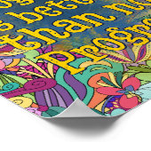 Langzame vooruitgang is beter dan geen vooruitgang poster (Hoek)