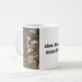 Langzamer aan... Geniet van het leven Koffiemok (Voorkant links)