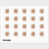 Langzamer gaan en Shine Luiaard Sticker (Vel)