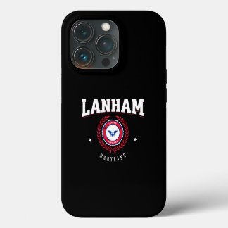Lanham Maryland Red en White Case-Mate iPhone Case