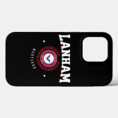 Lanham Maryland Red en White Case-Mate iPhone Case (Achterkant (horizontaal))