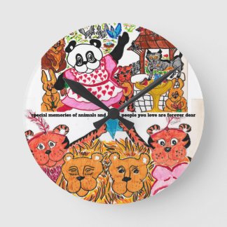 Lani Clock Ronde Klok