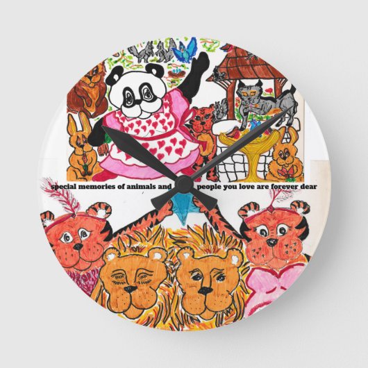 Lani Clock Ronde Klok (Voorkant)