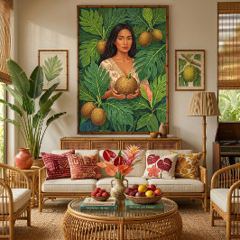 Lani in broodvrucht canvas print