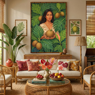 Lani in broodvrucht canvas print