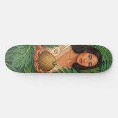 Lani in broodvrucht canvasprint persoonlijk skateboard (Horizontaal)