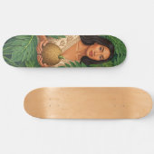 Lani in broodvrucht canvasprint persoonlijk skateboard (Horizontaal)