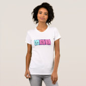 Lani periodieke lijstnaam shirt (Voorkant volledig)