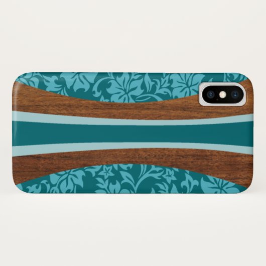 Laniakea Hawaiian Faux Surfboard Case-Mate iPhone Case (Achterkant (horizontaal))