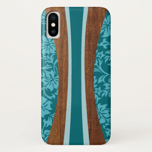 Laniakea Hawaiian Faux Surfboard Case-Mate iPhone Case (Achterkant)