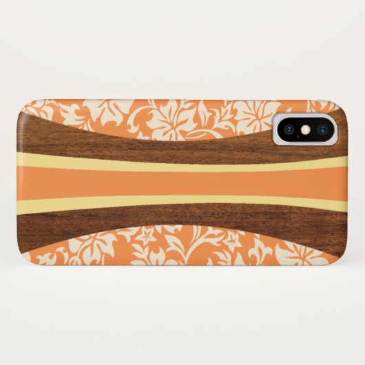Laniakea Hawaiian Faux Surfboard Case-Mate iPhone Case (Achterkant (horizontaal))