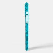 Laniakea Hawaiian Faux Surfboard Licht Blauwgroen Case-Mate iPhone Case (Achterkant / Links)