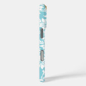 Laniakea Hawaiian Faux Wood Surfboard in Aqua Case-Mate iPhone Case (Achterkant / Rechts)