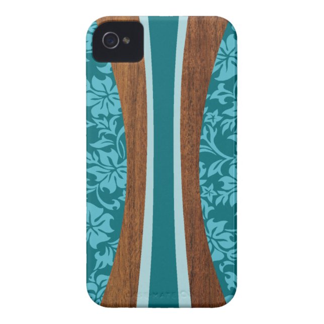Laniakea Hawaiian Surfboard iPhone 4 Gevallen Case-Mate iPhone Case (Achterkant)