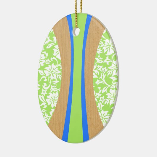 Laniakea Hawaiian Surfboard Ornament (Links)