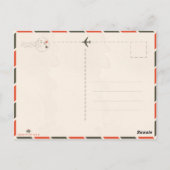 Laniakea Oahu Hawaii tropische waterverf kleurrijk Briefkaart (Achterkant)